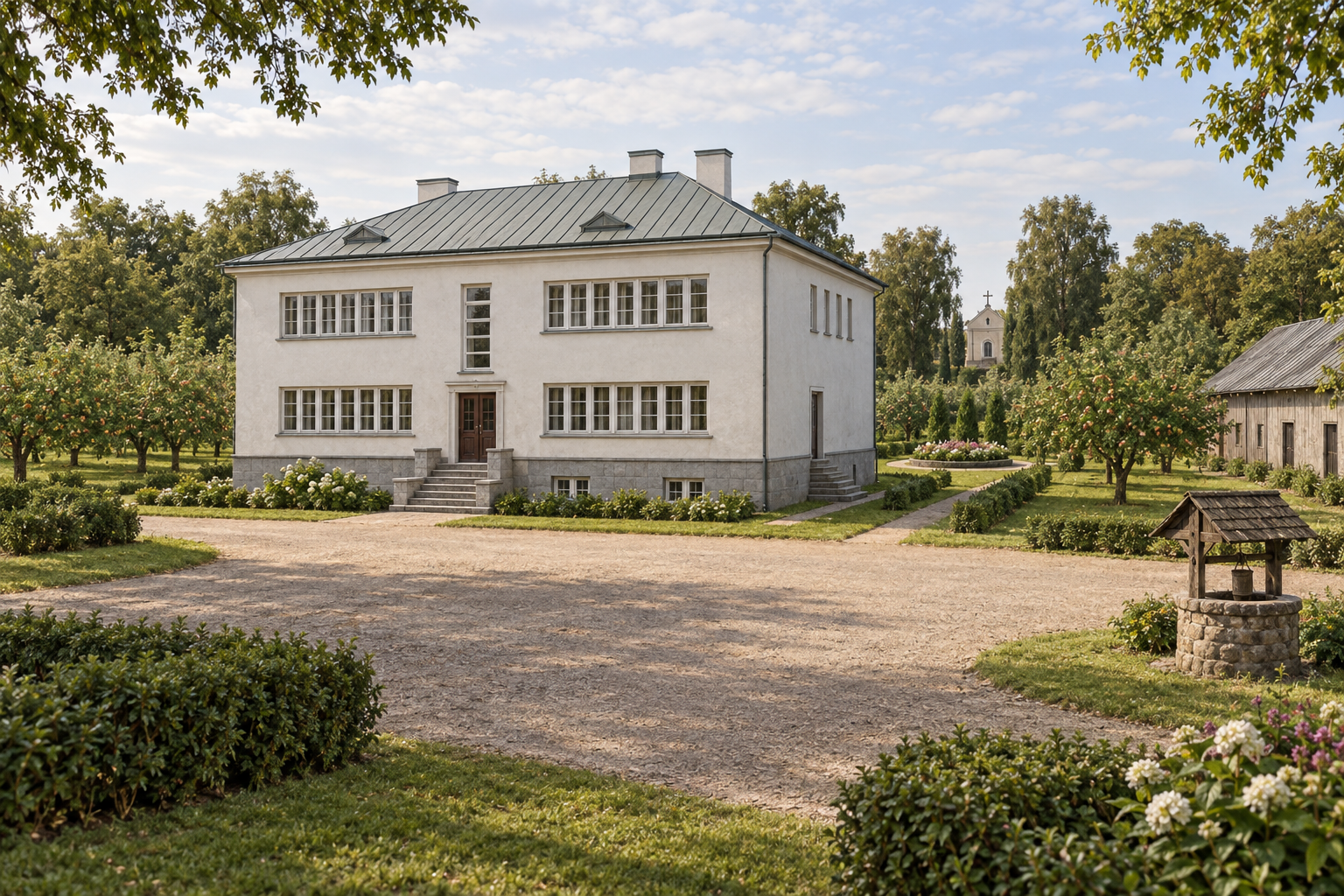 Klebonijos namo ir aplinkos rekonstrukcija
