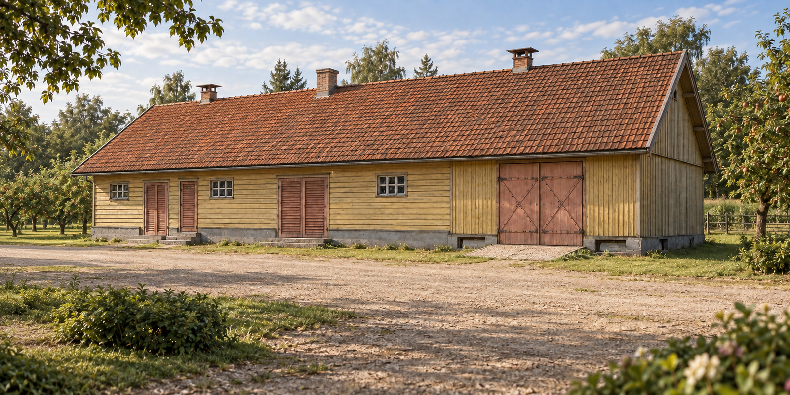 Šaravų sodybos tvarto rekonstrukcija